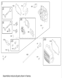 Page H Diagram and Parts List for 20783 250000001-250999999 - 2005 Toro Lawn Mower