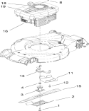 Engine Assembly Diagram and Parts List for 20794 280000001-280999999 - 2008 Toro Lawn Mower