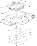 Part Location Diagram of 110-7493 Toro Decal-Recoil