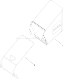 Grass Bag Assembly Diagram and Parts List for 20792 250000001-250999999 - 2005 Toro Lawn Mower