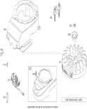 Blower Housing Assembly Diagram and Parts List for 20795 270000001-270999999 - 2007 Toro Lawn Mower