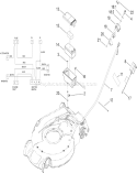 Electrical Assembly Diagram and Parts List for 20795 290000001-290999999 - 2009 Toro Lawn Mower