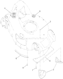 Housing Assembly Diagram and Parts List for 20795 290000001-290999999 - 2009 Toro Lawn Mower