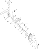 Transmission and Rear Wheel Assembly Diagram and Parts List for 20795 290000001-290999999 - 2009 Toro Lawn Mower