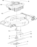 Engine Diagram and Parts List for 20057 260000001-260999999 - 2006 Toro Lawn Mower