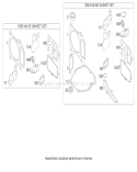 Page K Diagram and Parts List for 20784 250000001-250999999 - 2005 Toro Lawn Mower