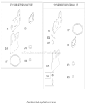 Page E Diagram and Parts List for 20784 250000001-250999999 - 2005 Toro Lawn Mower