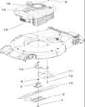 Engine Assembly Diagram and Parts List for 20794 270000001-270999999 - 2007 Toro Lawn Mower
