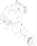 Height-of-Cut Assembly Diagram and Parts List for 20794 270000001-270999999 - 2007 Toro Lawn Mower