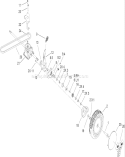 Rear Wheel and Gear Case Assembly Diagram and Parts List for 20794 270000001-270999999 - 2007 Toro Lawn Mower