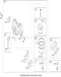 Carburetor Assembly Diagram and Parts List for 20796 280000001-280999999 - 2008 Toro Lawn Mower