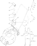 Electrical Assembly Diagram and Parts List for 20796 280000001-280999999 - 2008 Toro Lawn Mower