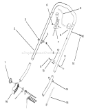 Part Location Diagram of 32113 Lawn Boy Left Support Plate