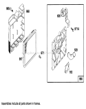 Page G Diagram and Parts List for 20801B 4900001-4999999 - 1994 Toro Lawn Mower