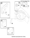 Page M Diagram and Parts List for 20803 7900001-7999999 - 1997 Toro Lawn Mower