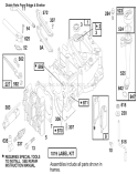 Engine Diagram and Parts List for 20803 7900001-7999999 - 1997 Toro Lawn Mower