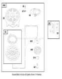 Page M Diagram and Parts List for 20803 8900001-8999999 - 1998 Toro Lawn Mower