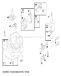 Page G Diagram and Parts List for 20803 8900001-8999999 - 1998 Toro Lawn Mower
