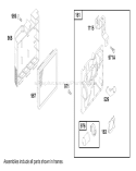 Page I Diagram and Parts List for 20803 8900001-8999999 - 1998 Toro Lawn Mower