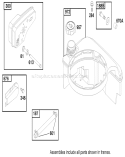 Page K Diagram and Parts List for 20803 9900001-9999999 - 1999 Toro Lawn Mower