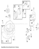 Page G Diagram and Parts List for 20803 9900001-9999999 - 1999 Toro Lawn Mower