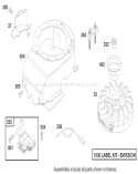 Page K Diagram and Parts List for 20804 9900001-9999999 - 1999 Toro Lawn Mower
