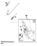 Page F Diagram and Parts List for 20806B 4900001-4999999 - 1994 Toro Lawn Mower