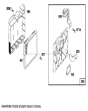 Page G Diagram and Parts List for 20806B 4900001-4999999 - 1994 Toro Lawn Mower