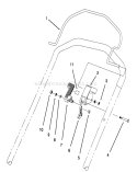Part Location Diagram of 3256-70 Toro Washer-flat