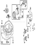 Page E Diagram and Parts List for 20802BC 5900001-5999999 - 1995 Toro Lawn Mower