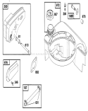 Page J Diagram and Parts List for 20808B 6900001-6999999 - 1996 Toro Lawn Mower