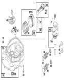 Page D Diagram and Parts List for 20808B 6900001-6999999 - 1996 Toro Lawn Mower