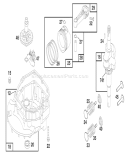Page D Diagram and Parts List for 20808 7900001-7999999 - 1997 Toro Lawn Mower