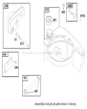 Page H Diagram and Parts List for 20808 8900001-8999999 - 1998 Toro Lawn Mower