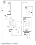 Page E Diagram and Parts List for 20808 9900001-9999999 - 1999 Toro Lawn Mower