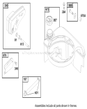Page H Diagram and Parts List for 20808 9900001-9999999 - 1999 Toro Lawn Mower