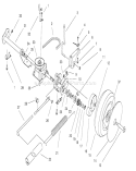 Rear Axle Assembly Diagram and Parts List for 20809 7900001-7999999 - 1997 Toro Lawn Mower