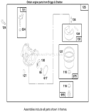 Page E Diagram and Parts List for 20809 7900001-7999999 - 1997 Toro Lawn Mower