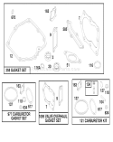Page K Diagram and Parts List for 20809 8900001-8999999 - 1998 Toro Lawn Mower