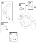 Page H Diagram and Parts List for 20809 8900001-8999999 - 1998 Toro Lawn Mower