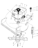 Engine Assembly Diagram and Parts List for 20810 3000001-3999999 - 1983 Toro Lawn Mower