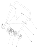 Part Location Diagram of 104-7553-03 Toro Disk-Adjusting, Handle