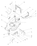 Part Location Diagram of 100-4352 Toro Screw-Hwh