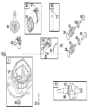 Page E Diagram and Parts List for 20805 200000001-200999999 - 2000 Toro Lawn Mower