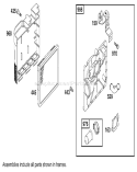 Page G Diagram and Parts List for 20805 200000001-200999999 - 2000 Toro Lawn Mower