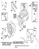 Engine Diagram and Parts List for 20811 200000001-200999999 - 2000 Toro Lawn Mower