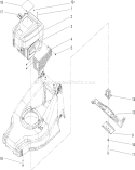 Part Location Diagram of 105-0525-03 Toro Blade