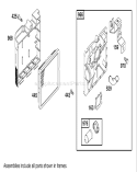 Air Cleaner Assembly Diagram and Parts List for 20816 220000001-220999999 - 2002 Toro Lawn Mower