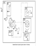 Carburetor Overhaul Kit Diagram and Parts List for 20816 220000001-220999999 - 2002 Toro Lawn Mower