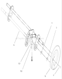 Rear Axle Assembly Diagram and Parts List for 20816 230000001-230999999 - 2003 Toro Lawn Mower